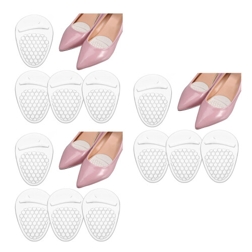6Paires Silicone Choc Talons Pour Chaussures 1