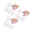 6Paires Silicone Choc Talons Pour Chaussures 7