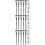 60Pièces Mini Lampadaires De En Métal ABS Pour Décor 8