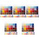 5Boîtes Perles De Cire Sceau Couleurs Assorties DIY 2