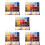 5Boîtes Perles De Cire Sceau Couleurs Assorties DIY 7
