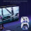 Double Game Controller Holder with Color Lighting-RGB 8