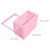 1Panier De Rangement Bébé En Bois Rose Avec Multifonction 2