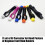 6Pcs Golf Grip Training Aids Trainer Arm Band Swing-verpackt 6