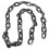 Realistic Grey Plastic Shackles Chain for Halloween Party Decor 1