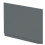 Balterley 750mm End Bath Panel  Matt Grey 2