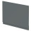 Balterley 700mm End Bath Panel  Matt Grey 2
