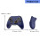 Schutzhülle für 5 Game-Controller mit flexibler Haut,-Schwarz 6