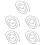 5Rouleaux Métal Pour Fabrication Colliers Bracelets 5