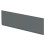 Balterley 1800mm Front Bath Panel Matt Grey 2