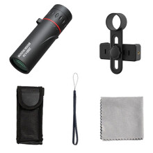 Telescópio Óptico de Foco Monocular 2000X24 Monocular de Potência para Adultos e Crianças com Adaptador de Telefone Monoscópio de Bolso