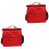 2Pièces Repas Rouge Isolé Pour Usage 2