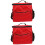 2Pièces Repas Rouge Isolé Pour Usage 4