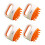 4Pièces Bain Orange Douce Pour Massage Nettoyage 5