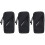 3Pièces Brassard Téléphone Noir Confortable Pour Exercices 3
