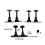 High Performances Softboard Finned Box Set Softboard Tail Rudder 3