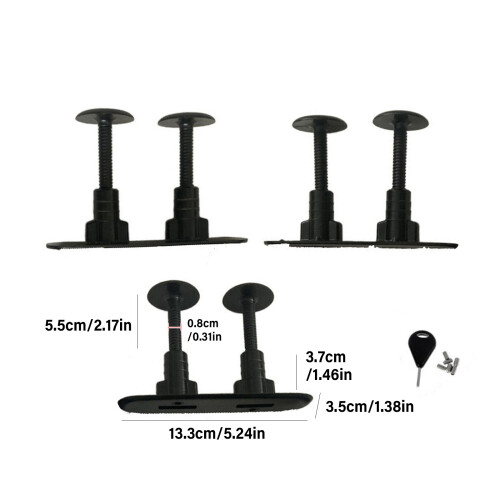High Performances Softboard Finned Box Set Softboard Tail Rudder 2