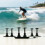 High Performances Softboard Finned Box Set Softboard Tail Rudder 4