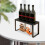 Storage Rack Square Design Space Saving Counter Shelf Simple 2