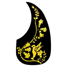 Water Drop Type Laser Guitar Pickguard Anti-Scratch Board PVC Classical Guitar Pickguard Anti-Scratch Board B