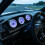 Black Mount 3 Meter Panel Including Tachometer Temperature And 9