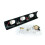 Black Mount 3 Meter Panel Including Tachometer Temperature And 10