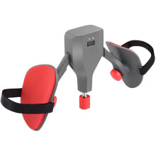 Appareil de Musculation Du Plancher Pelvien et des Adducteurs, Résistance Réglable de 10 à 35 Kg, avec Repose-Jambes Pivotant à 360