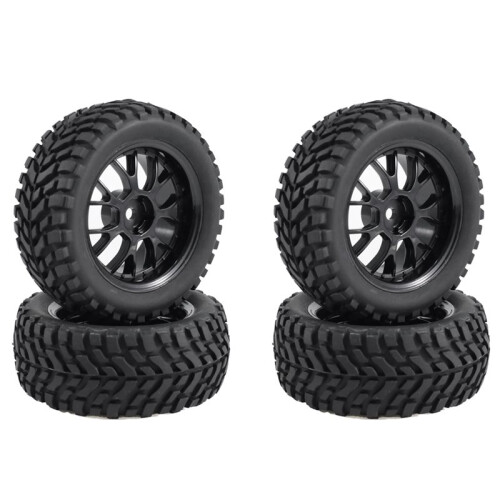 RC Fjärrstyrd Modellbil Däckdiameter 75 mm Terrängbil Rallybil Lämplig för 1/10 Däckrem Svampfoder