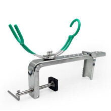 Clip- Bridge Fishing Bracket Multifunctional Adjustable Raft Fishing Bracket Railing Fishing Rod Holder