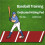 High Quality Baseball Training Mat highlighting Direction-Red 11