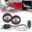 Kit de Phares à LED Devil Eye de 2 Pouces pour Voiture, Yeux de Diable Dynamiques avec Télécommande, Accessoires D'Assemblage de Phares 3