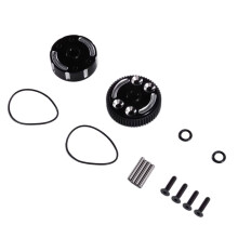 Metal Differential Case Set for Rc Car 1/10 2WD Slash Rustler Stampede Bandit Upgrade Parts Accessories