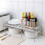 Telescopic & Stackable Shelf Frame Space-Saving Shelf in Kitchen Household Living Room Dormitory Storage Rack 2