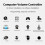 USB Computer Volume Controller Multimedia PC Speaker External Audio Volume Control Adjust Knob Replacement Accessories 8