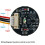 3V-30V Jog  Touch Key  Sensing Module Bistable Light Touch  LED Light Band Module,4-Wire White Light 5