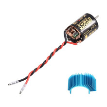 540 Brushed Motor Waterproof with Heat Sink for 1/10 RC Car Crawler Axial SCX10 AXI03007 TRX4  Redcat Gen8 80T