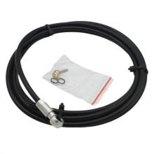 Hydraulic Brake Hose 5mmx2M for BH59 BH90 MTB Bicycle Brake Oil Tube Pipe CNC Cycling Accessories Silver