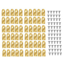 60 PCS Blades with Screws for Navimow I105N/I108N/I110N/ H500N/H800N/H1500N/H3000N Lawn Mower Gold