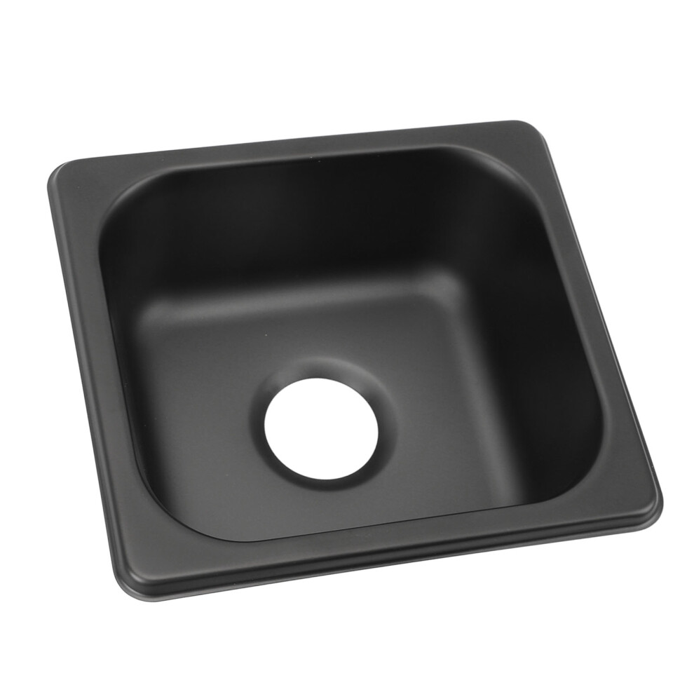 176X162x65mm 304 Stainless Steel Bar Sink Black 7293282641037
