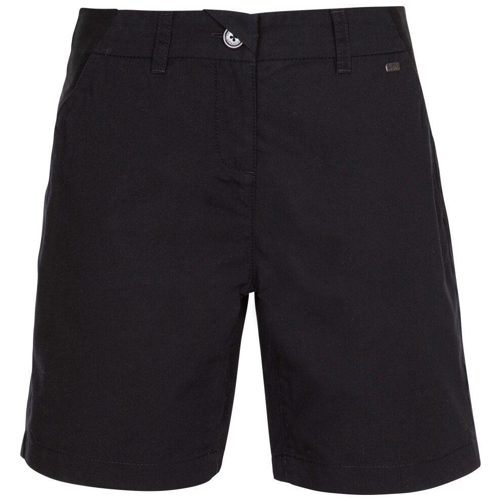 Trespass (12, ) Womens Shorts Mid Length Scenario Black