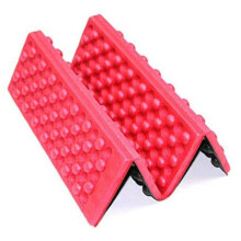 Tapis de Camping Tapis de Mousse Pliants Coussin de SièGe de Tapis D'Assise ImperméAble pour le Parc de Pique-Nique de Camping en Plein Air, Rouge