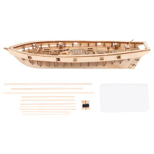 Kits de Modelo de Montagem de Navio FaçA Você Mesmo 1/100 Modelos de Navio CláSsico Barcos à Vela Modelo em Escala DecoraçãO Brinquedo para