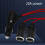 12V 24V dubbele socket lichtere splitter met schakelende-1m 4