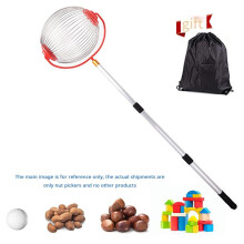Nut Picker Garden Nut Stainless Steel Drum Suitable for , Acorn, Pine Cone, Walnut Waste Collection