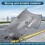 Motorcycle Windshield Windscreen Wind Screen Deflector for Himalayan 450 Himalayan 452 2024-2025 Smoke Gray 6
