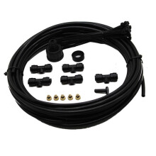 15M Tap Water Garden Set Low Pressure Mist System Villa Courtyard Cooling