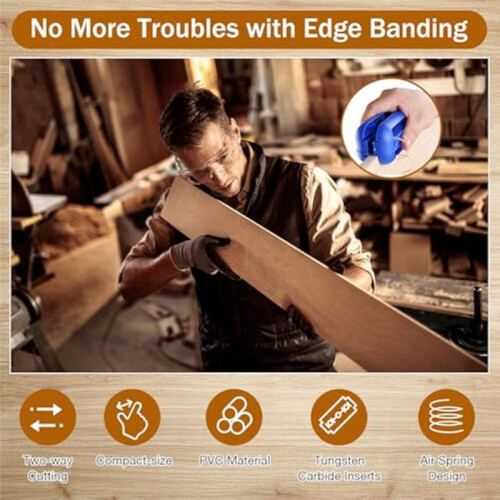 Band Trimmer - Wood  Trimming Tool for Woodworking Deburring 1