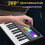 Portable MIDI Control Keyboard, USB, Sequencer Keyboard, Backlit Drum Pads, 8 Knobs, OLED, 25-Key Controller 5