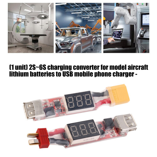 Batterij USB-oplaadconverter met-T-stekker 2