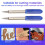 50PCS Replacement Deep Point Blades Compatible with for  Explore Air/Air 2/Air 3/, Cut Blade 5